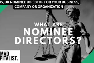 be your US, UK nominee director for your business, company or organization