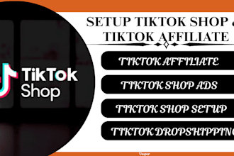 do tiktook shop setup, tiktok ads, tiktok affiliate, tiktok marketing
