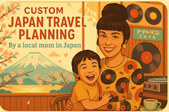 create your japan travel itinerary, answer questions and give expert local tips