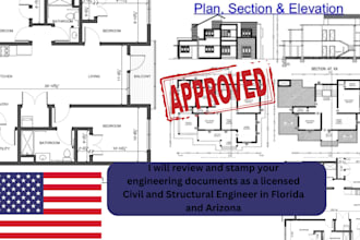 stamp your engineering documents as a licensed civil and structural engineer