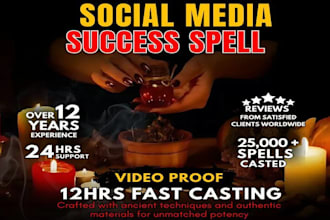 social media fame spell viral boost tiktok stardom ig influence spell