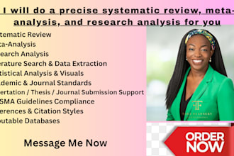 do systematic review meta analysis research analysis