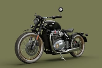 render 3d triumph game,gtav design,racing motorcycle,3d cycling animation, v ray