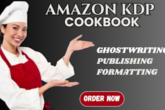 format and optimize your cookbook for amazon KDP with clickable toc
