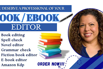 copy edit fiction novel developmental edit fiction non fiction book memoir story