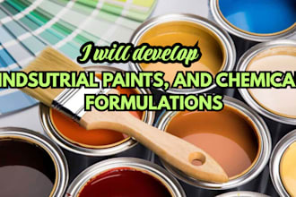 prepare indsutrial paints, and chemicals formulations
