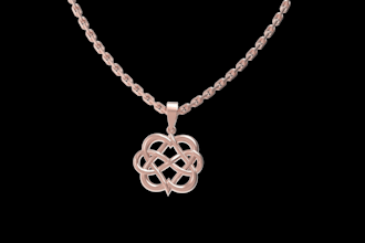 high quality 3d pendant and necklace rendering, autocad design, pbr texturing