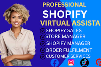 be your shopify virtual assistant