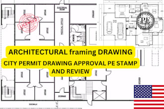 license architect structural engineering pe stamp in new york florida, oregon ca