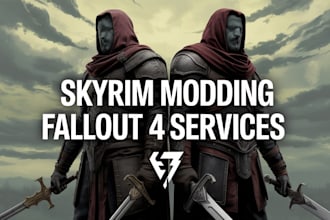 create skyrim mod, fallout 4 mod, sfm mod and arma 3 mod for you