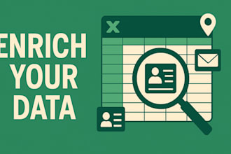 enrich and update your data for accurate and complete insights