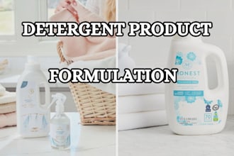 your detergent formulations chemist for cleaning products