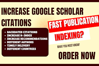 increase google scholar citation referencing research publications and journals