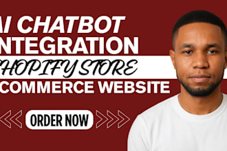 integrate ecommerce shopify store ai chatbot grok chatgbt for your website