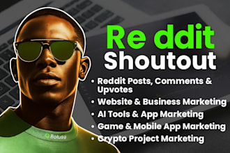 do reddit post management for game website business ai saas product crypto app