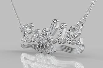 craft 3d customizable pendant,render champion medal,stl,cad jewelry,3d animation