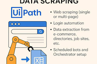 web automation, scraping and data extraction using uipath