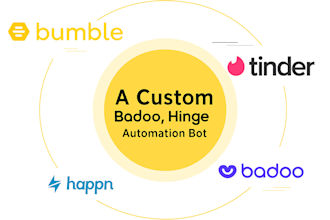 build a custom tinder, badoo, hinge, onlyfans automation bot