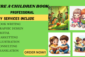 write captivating children stories that spark joy and learning