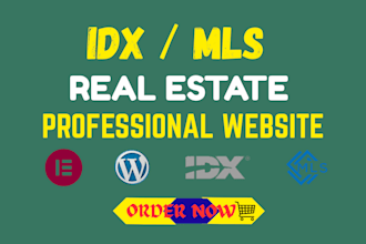 build a real estate website with mls or idx integration