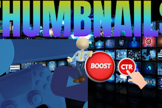 design youtube twitch kick thumbnails emotes growth