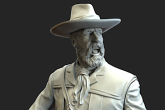 sculpt 3d anime toy models, action figurines, diorama 3d,3dscene sculpt,3d print