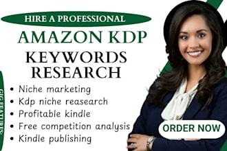 do profitable amazon KDP niches, keywords, and categories research for kdp books