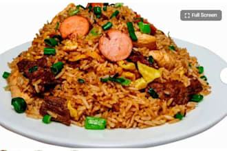 cook delicious jollof rice and beans authentic