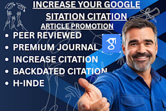 increase google scholar citation referencing research  publications and journals