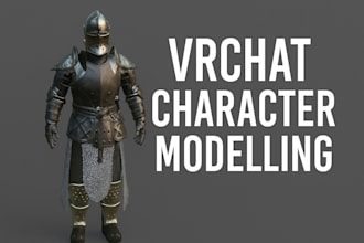 custom nsfw vrchat avatar 3d furry vr character live2d model