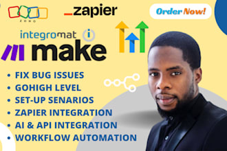 do make com automation, n8n automation gohighlevel, zapier n8n ai agent make com