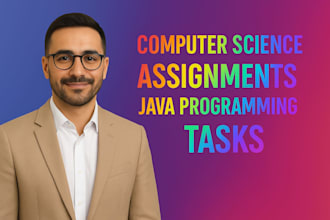 assist in computer science assignments, java programming tasks, projects
