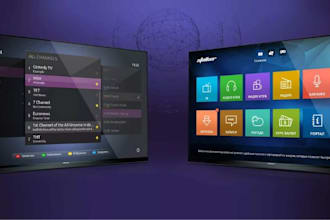 develop iptv and smart TV apps with stalker middleware, admin panel, and billing
