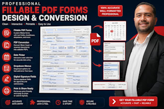 create professional fillable PDF forms for your business