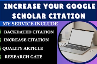 backdate citations, increase google scholar citations in  research gate