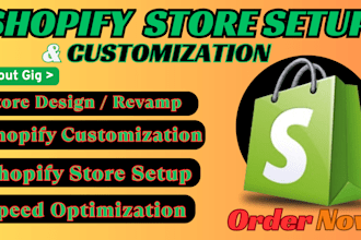 do shopify store setup shopify customization speed optimization to boost sales