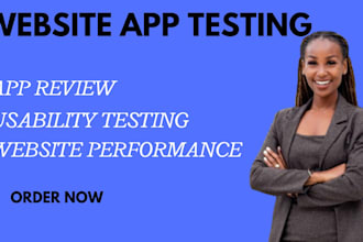 test and review your website, app, game, product, etc