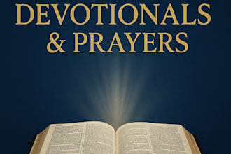 write spirit filled christian devotionals and prayers