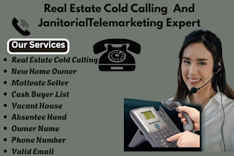 virtual assistance real estate cold calling janitorial cold call b2b calls