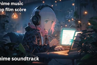 compose anime soundtrack, kpop music film score background music
