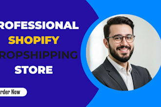 build shopify dropshipping store, shopify website