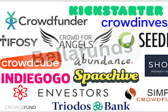 write crowdfunding kickstarter gofundme indiegogo fundraiser campaign pitch deck