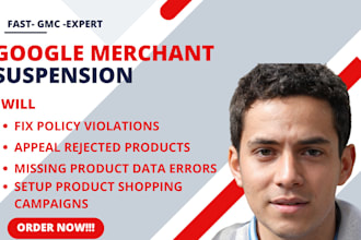 fix gmc product errors fix google merchant center suspension setup shopping ads