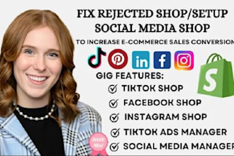 tiktok shop, instagram shop facebook shop or shopify dropshipping store