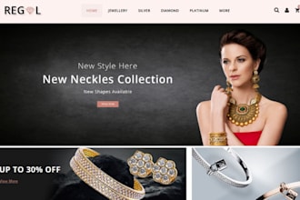 design jewelry shopify necklace shopify store jewelry store jewelry website