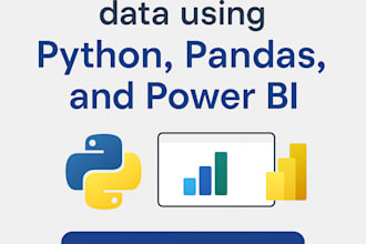 analyze your data using python, pandas, and power bi