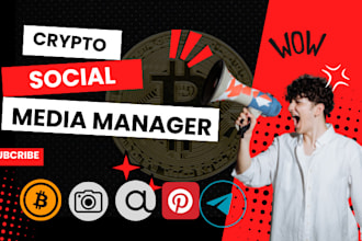 be your professional nft, crypto, ai, web3 social media manager