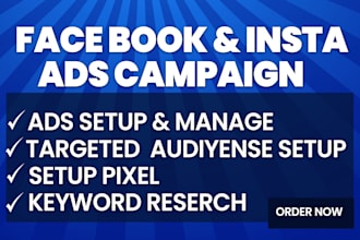 setup facebook ads campaign, meta ads, ads manager, fb advertising, ig ad