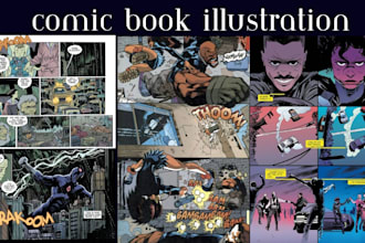 draw anime comic book illustration comic manga artist anime manga comic book art