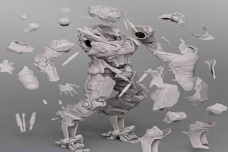 sculpt articulated figure ,3d action figure,3d toy,3d object for 3d printing